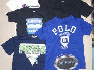 Lot of 5 Boys Size 7/8 T-Shirts **POLO, PUMA LEVI’S CHAMPION FRENCH TOAST