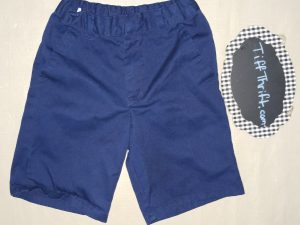 Boys AUTHENTIC GALAXY Size 7 School Uniform Shorts Navy Blue Adjustable Waist