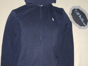 Mens POLO by RALPH LAUREN Size Small Hoodie Pullover Navy Blue