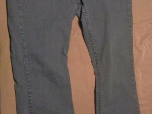 Women’s Riders By Lee Size 14P Midrise Straight Leg Denim Jeans Dark Wash Stretch