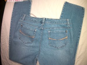Women’s Size 14 CODE BLEU Curvy Stretch Jeans Medium Wash 5 Pocket 14×31