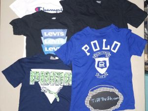 Lot of 5 Boys Size 7/8 T-Shirts **POLO, PUMA LEVI’S CHAMPION FRENCH TOAST