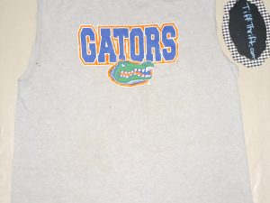 Mens FLORIDA GATORS Size 2XL Sleeveless Muscle Tank Top Shirt NCAA