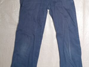 Boys Wonder Nation Size M (8) Twill Pants Navy Blue Elastic Pull On Pants Drawstring