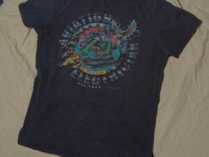 VTG Men’s Size LARGE USMC AE Marines Aviation Electrician T-Shirt HB