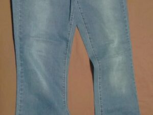 Calvin Klein Jeans Womens Size 8 Flare Mid Rise Distressed TB